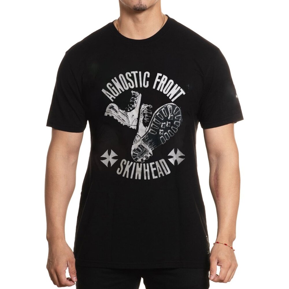Agnostic Front BAND Black T-shirt
